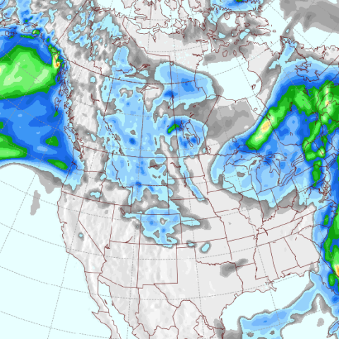 NCEP model data